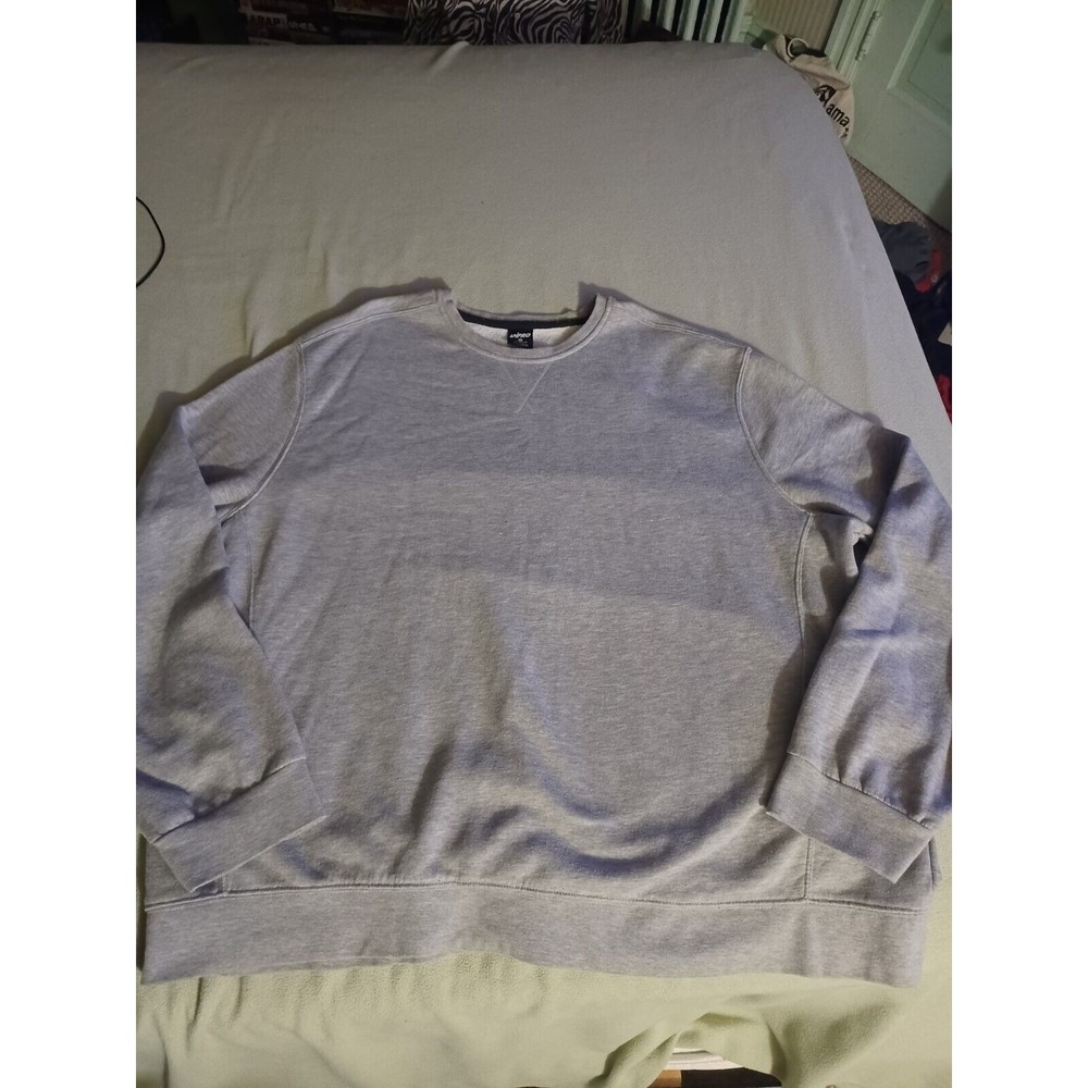 Unipro mens 4XL Sweatshirt Gray crewneck Pullover